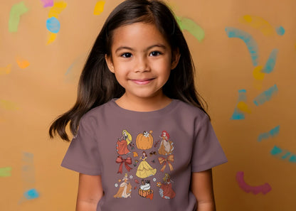 👑🎃 Autumn Princess Pumpkin Tee 🎃👑