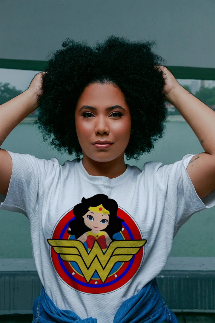 ⭐ Custom Hero Logo Tee | Front & Back Superhero Emblem Shirt 🦸‍♀️🦸‍♂️