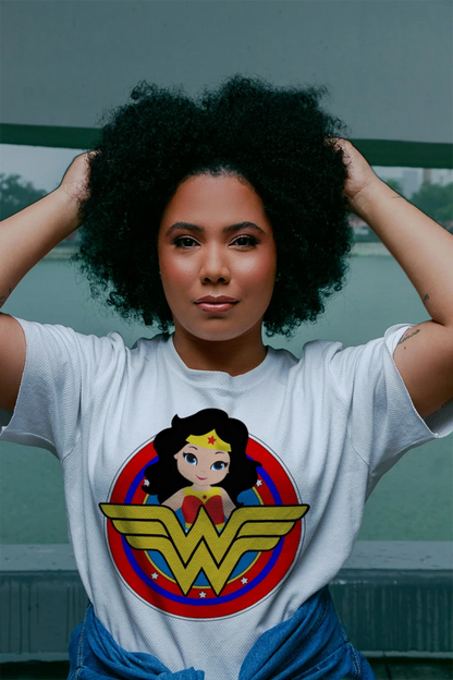 ⭐ Custom Hero Logo Tee | Front & Back Superhero Emblem Shirt 🦸‍♀️🦸‍♂️