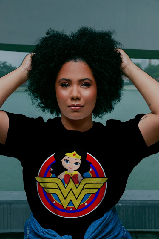 ⭐ Custom Hero Logo Tee | Front & Back Superhero Emblem Shirt 🦸‍♀️🦸‍♂️
