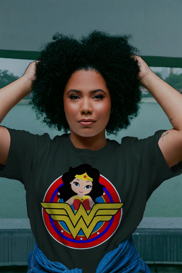 ⭐ Custom Hero Logo Tee | Front & Back Superhero Emblem Shirt 🦸‍♀️🦸‍♂️