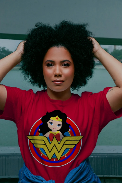 ⭐ Custom Hero Logo Tee | Front & Back Superhero Emblem Shirt 🦸‍♀️🦸‍♂️