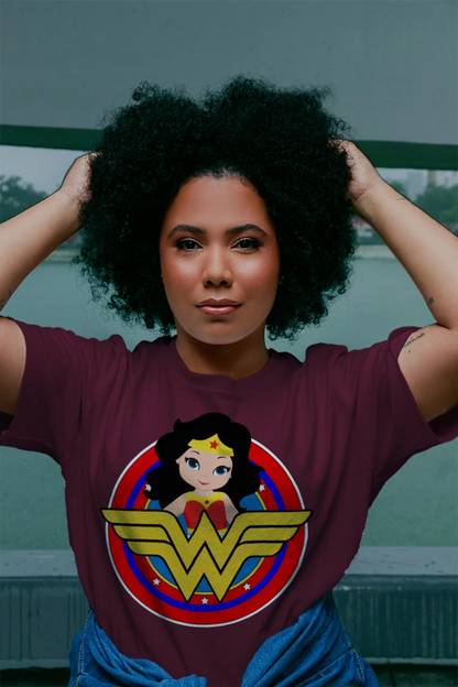 ⭐ Custom Hero Logo Tee | Front & Back Superhero Emblem Shirt 🦸‍♀️🦸‍♂️