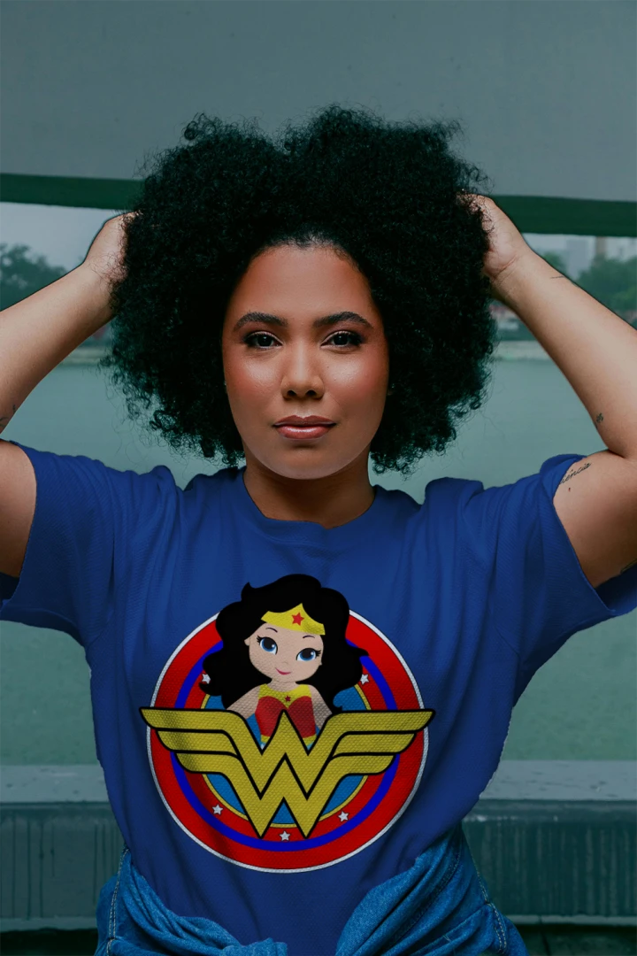 ⭐ Custom Hero Logo Tee | Front & Back Superhero Emblem Shirt 🦸‍♀️🦸‍♂️