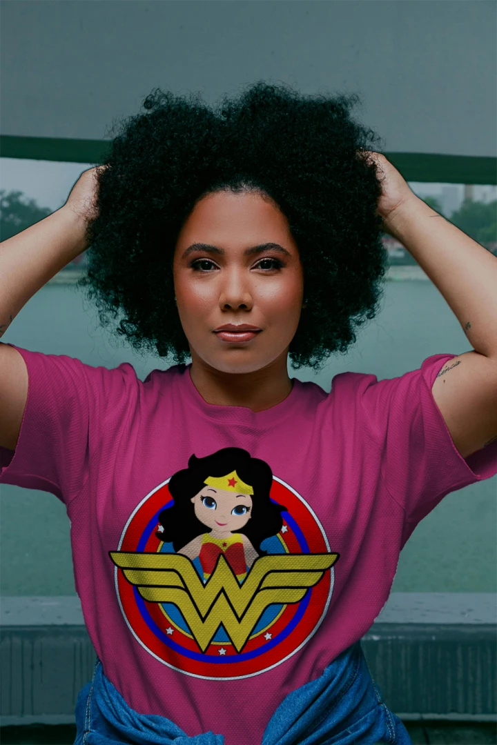 ⭐ Custom Hero Logo Tee | Front & Back Superhero Emblem Shirt 🦸‍♀️🦸‍♂️