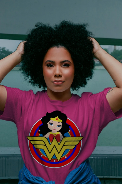 ⭐ Custom Hero Logo Tee | Front & Back Superhero Emblem Shirt 🦸‍♀️🦸‍♂️