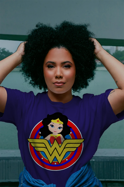 ⭐ Custom Hero Logo Tee | Front & Back Superhero Emblem Shirt 🦸‍♀️🦸‍♂️