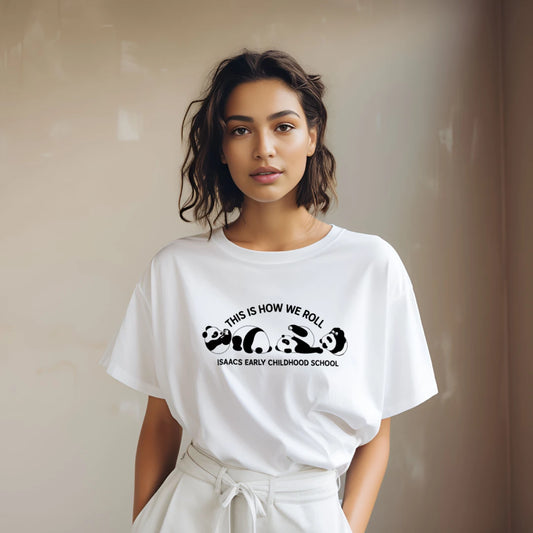 🍃🐼 This Is How We Roll Panda Tee 🐼🍃