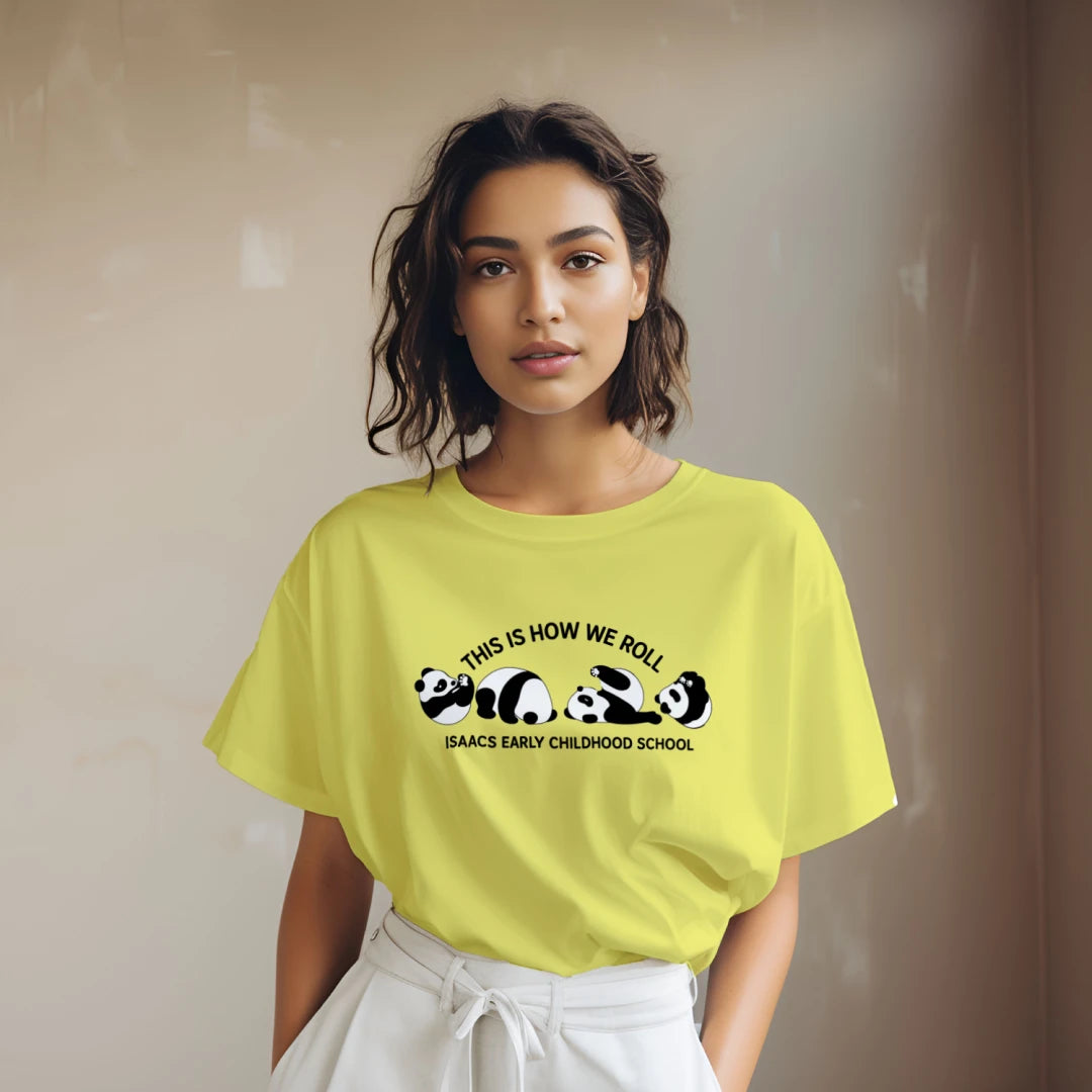 🍃🐼 This Is How We Roll Panda Tee 🐼🍃