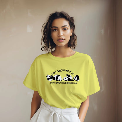 🍃🐼 This Is How We Roll Panda Tee 🐼🍃