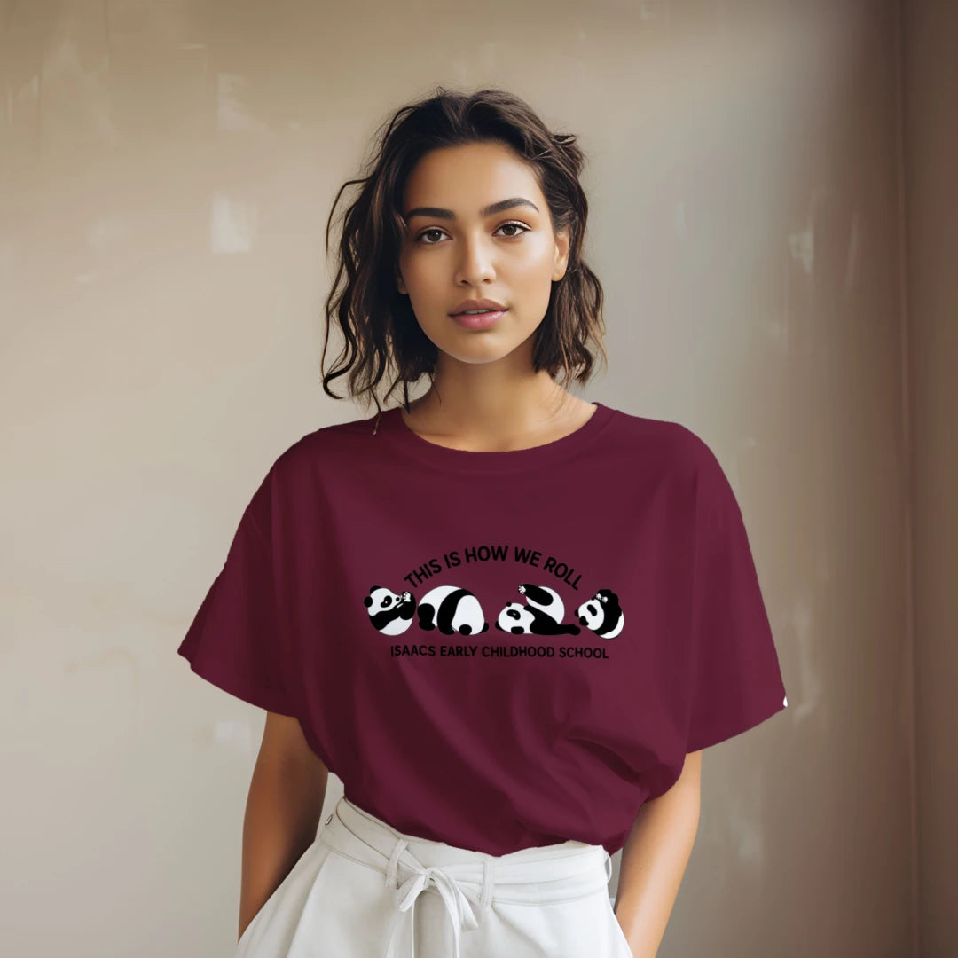 🍃🐼 This Is How We Roll Panda Tee 🐼🍃