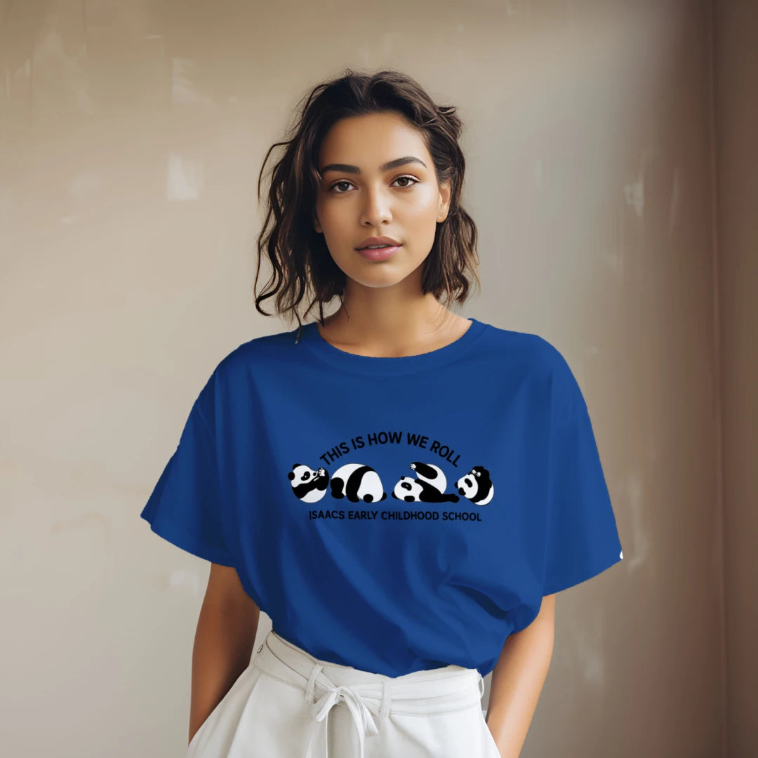 🍃🐼 This Is How We Roll Panda Tee 🐼🍃
