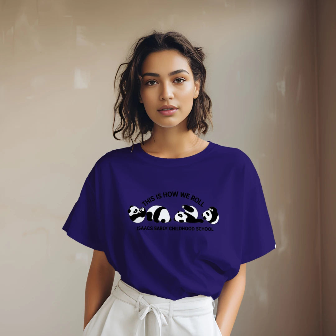 🍃🐼 This Is How We Roll Panda Tee 🐼🍃