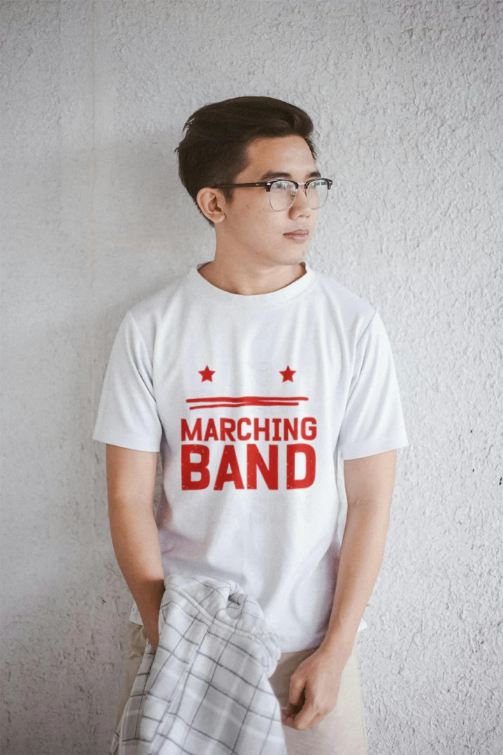 🥁🏈 Football + Marching Band Season Tee 🎶✨