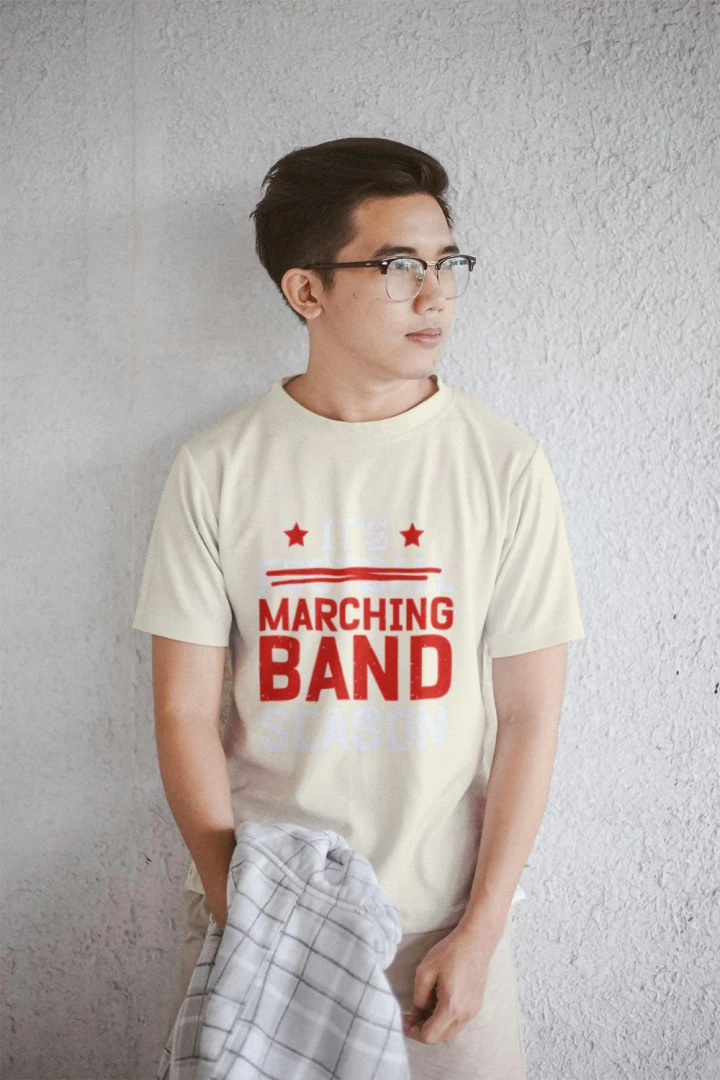 🥁🏈 Football + Marching Band Season Tee 🎶✨