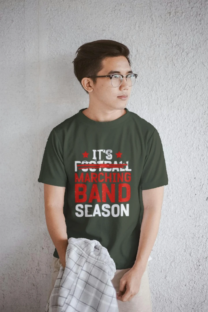 🥁🏈 Football + Marching Band Season Tee 🎶✨