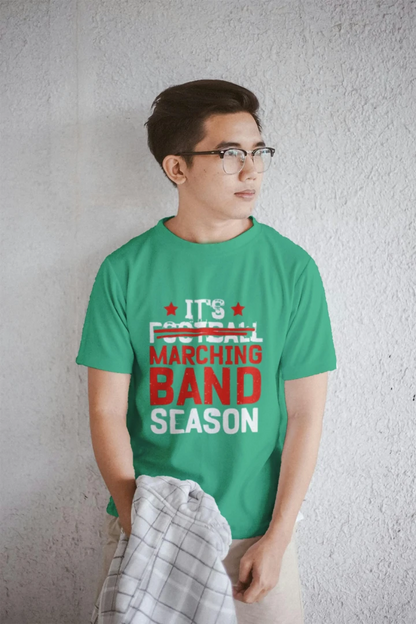 🥁🏈 Football + Marching Band Season Tee 🎶✨