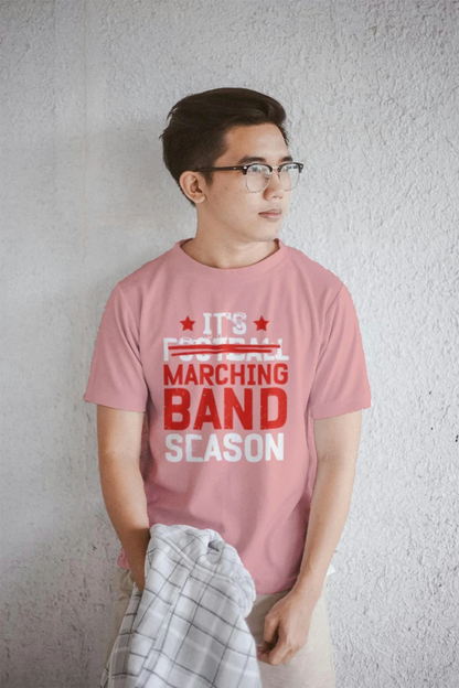 🥁🏈 Football + Marching Band Season Tee 🎶✨