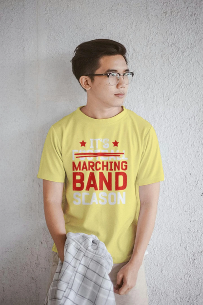 🥁🏈 Football + Marching Band Season Tee 🎶✨