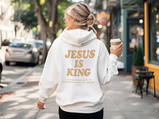 ✝️👑 Jesus Is King Hoodie ✝️👑