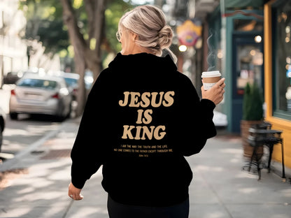 ✝️👑 Jesus Is King Hoodie ✝️👑