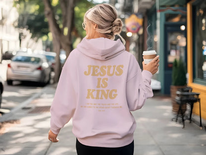 ✝️👑 Jesus Is King Hoodie ✝️👑