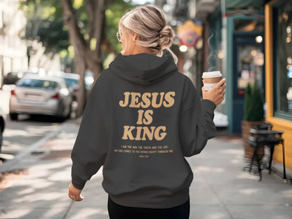 ✝️👑 Jesus Is King Hoodie ✝️👑
