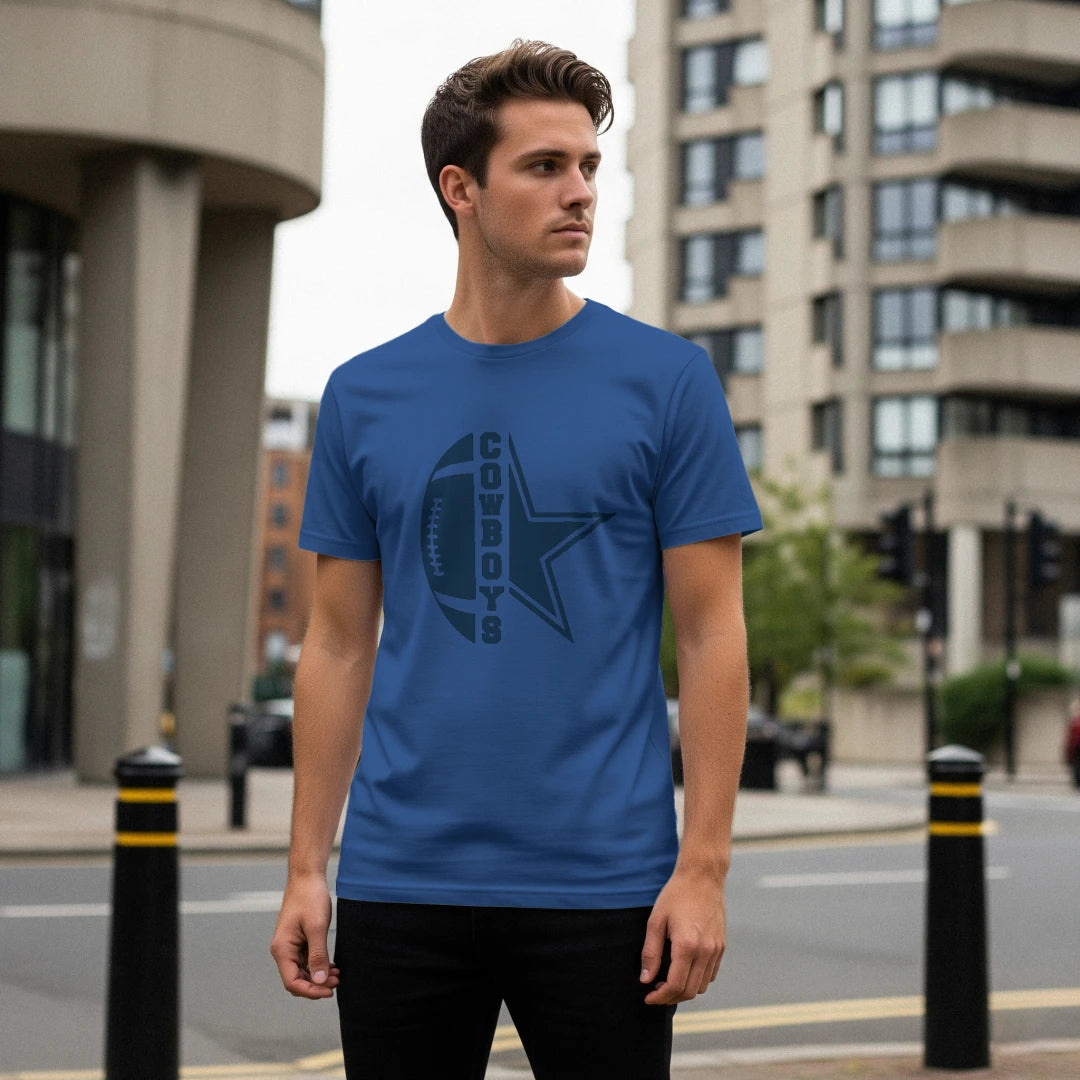 🤍💙 Dallas Cowboys Logo Tee 💙🤍