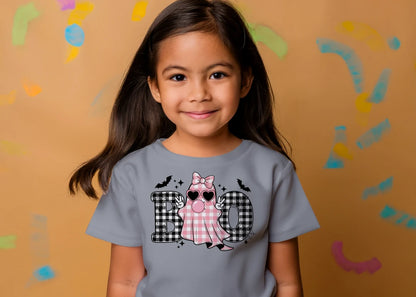 🎃👻 BOO Plaid Ghost Tee👻🎃