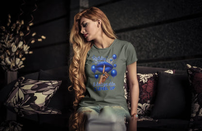 👑💙 Birthday Queen “Level Up” Tee 👑💙