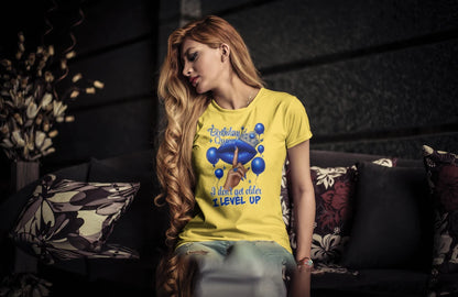 👑💙 Birthday Queen “Level Up” Tee 👑💙