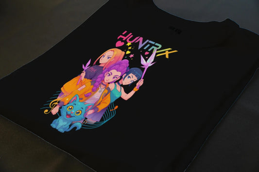 ⚡🎶 Huntrix Girls Tee 👑💫