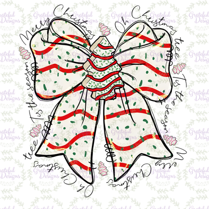🎀 Christmas Bow Tee 🎄