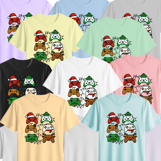 🎮🎄 Gamer Christmas Tee – Level Up Your Holiday Spirit! ⛄✨