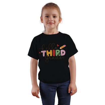 💖✏️ Hello Third Grade – Sweet Start, Bright Smiles! 🌈💛