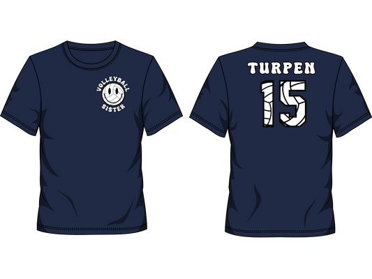 🏐 Custom Volleyball Spirit Tee | Family & Team Name Shirt 👕✨