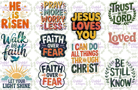 🎉 UV DTF Stickers – Premade Designs, Ready to Peel & Place 💎✨
