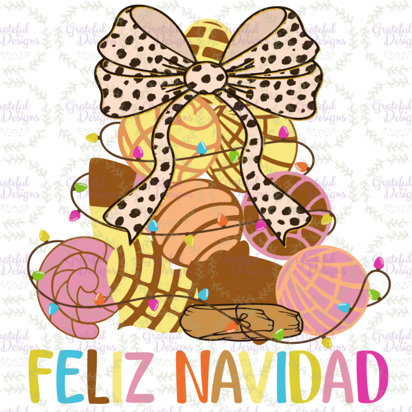 🎀🍫 “Feliz Navidad Conchas” Christmas Tee 🎀🍫