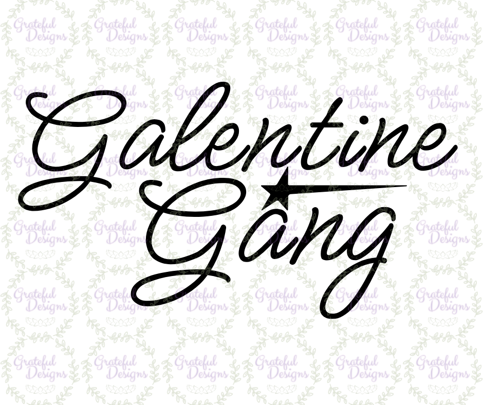 💅🌸Galentine Gang Valentine Design💅🌸