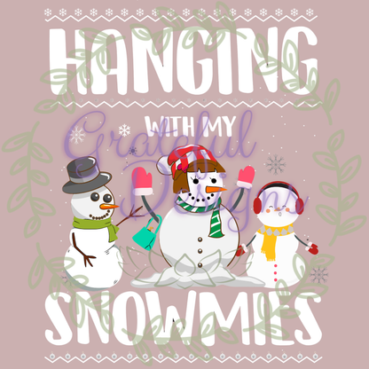 ☃️❄️ Hanging with My Snowmies Tee ☃️❄️