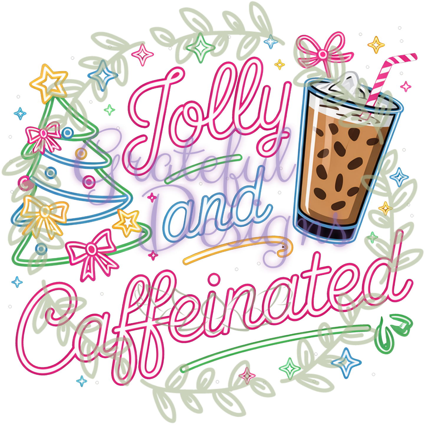 ☕🎄 “Jolly and Caffeinated”☕🎄