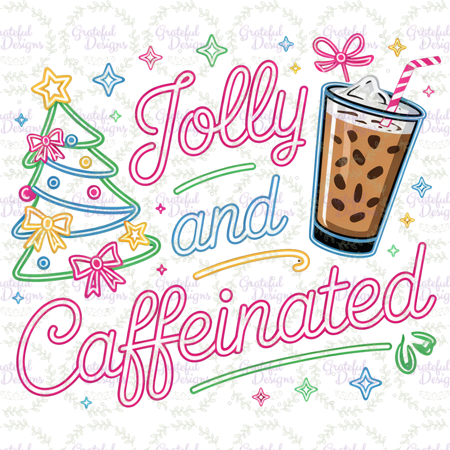 ☕🎄 “Jolly and Caffeinated”☕🎄