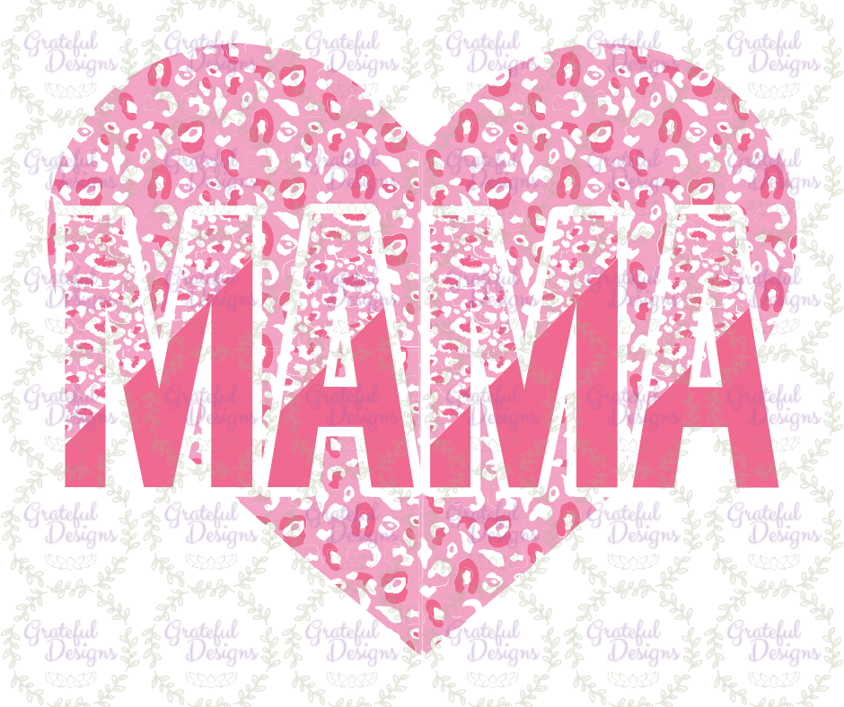 🐆💘Cheetah Print Mama Design🐆💘