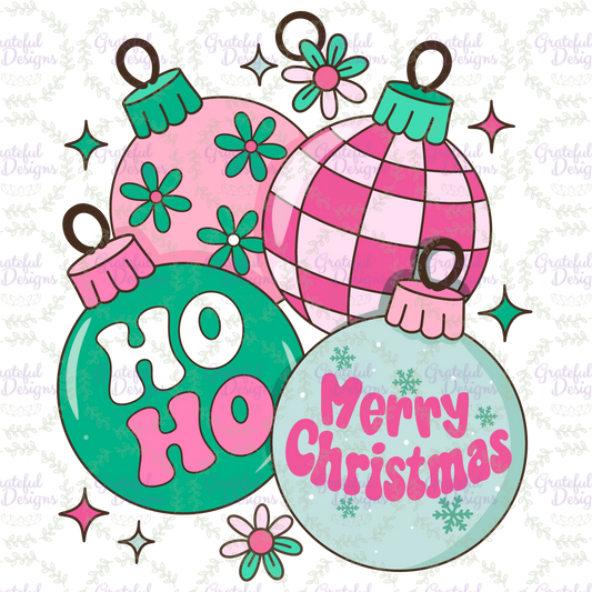 💗💚 “Retro Christmas Ornaments” ✨🎄