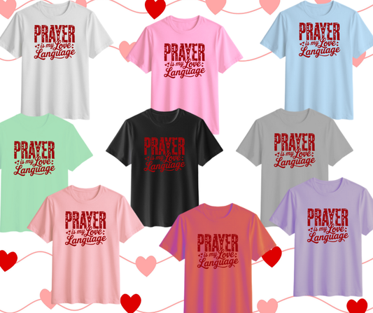 🙏❤️Prayer Is My Love Language Faith Design🙏❤️