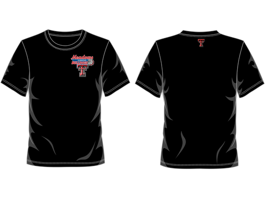 🐾 Meadows Bulldogs Spirit Tee | x Texas Tech “T” Shirt ❤️💙🖤