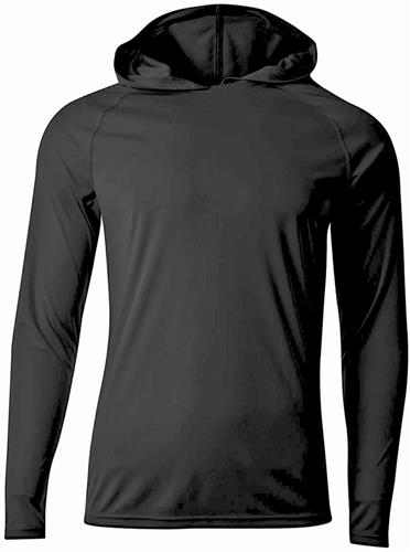 Cooling Performance Long Sleeve Hood Tee (Multi Color)