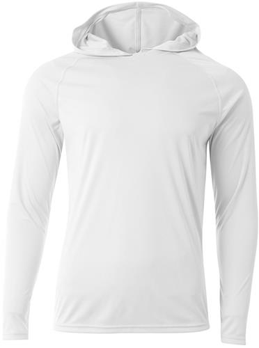 Cooling Performance Long Sleeve Hood Tee (Multi Color)