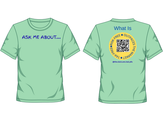 💸📈 Ask Me About… QR Code Tee 📈💸 (Custom)