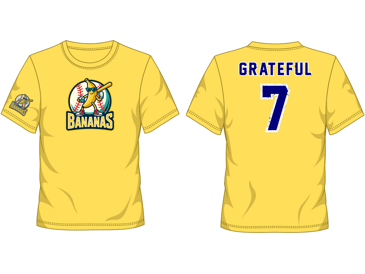 🍌⚾ Custom Team Baseball Tee ⚾🍌